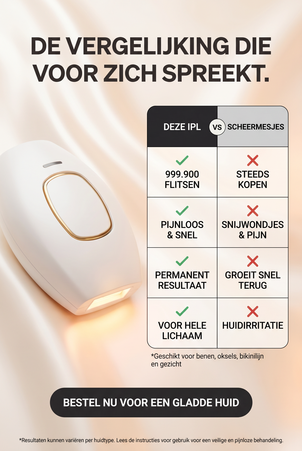 IPL Ontharing vs Scheren: Wat Is Beter Voor Jou? Kenza Beauty Lab