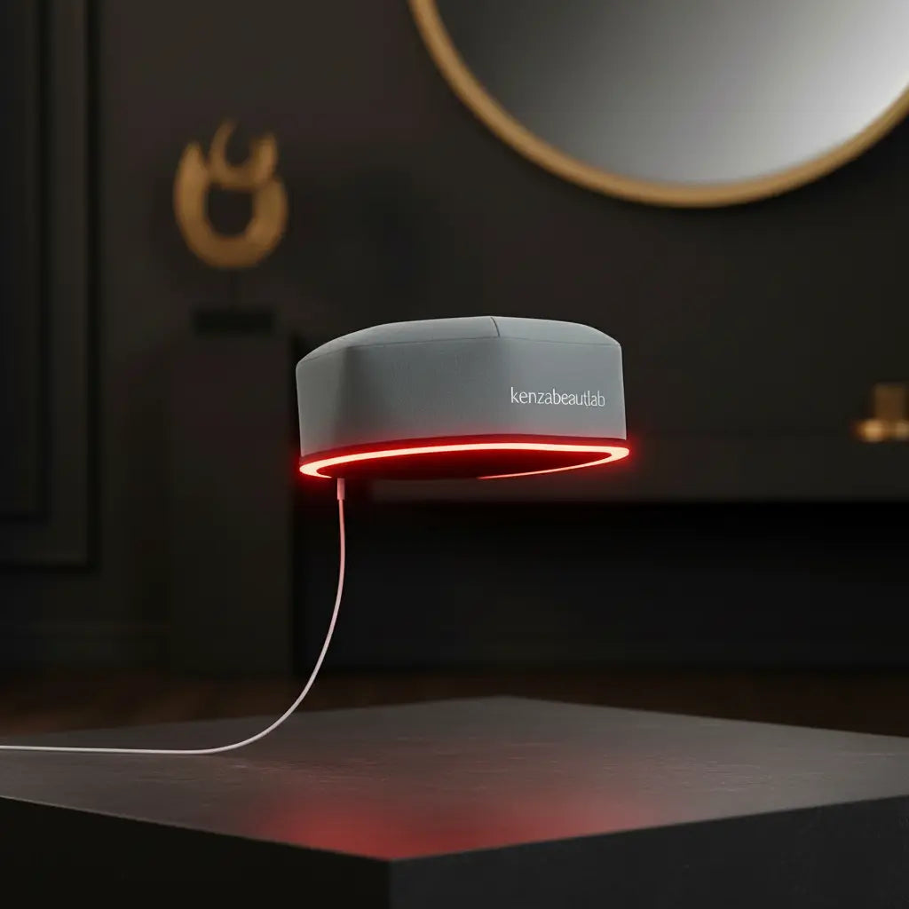 LED Helm voor Haargroei: Rood Licht Therapie voor een Volle, Gezonde Haardos Kenza Beauty Lab
