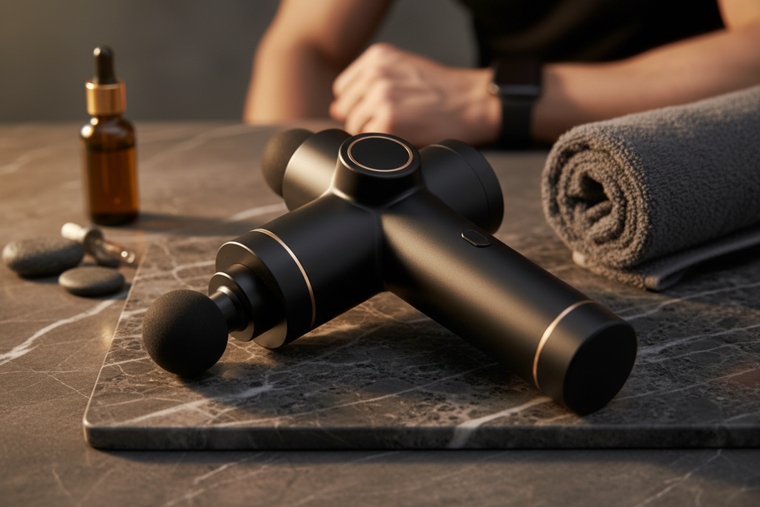 Spierherstel versnellen: de rol van percussie massage na het sporten Kenza Beauty Lab