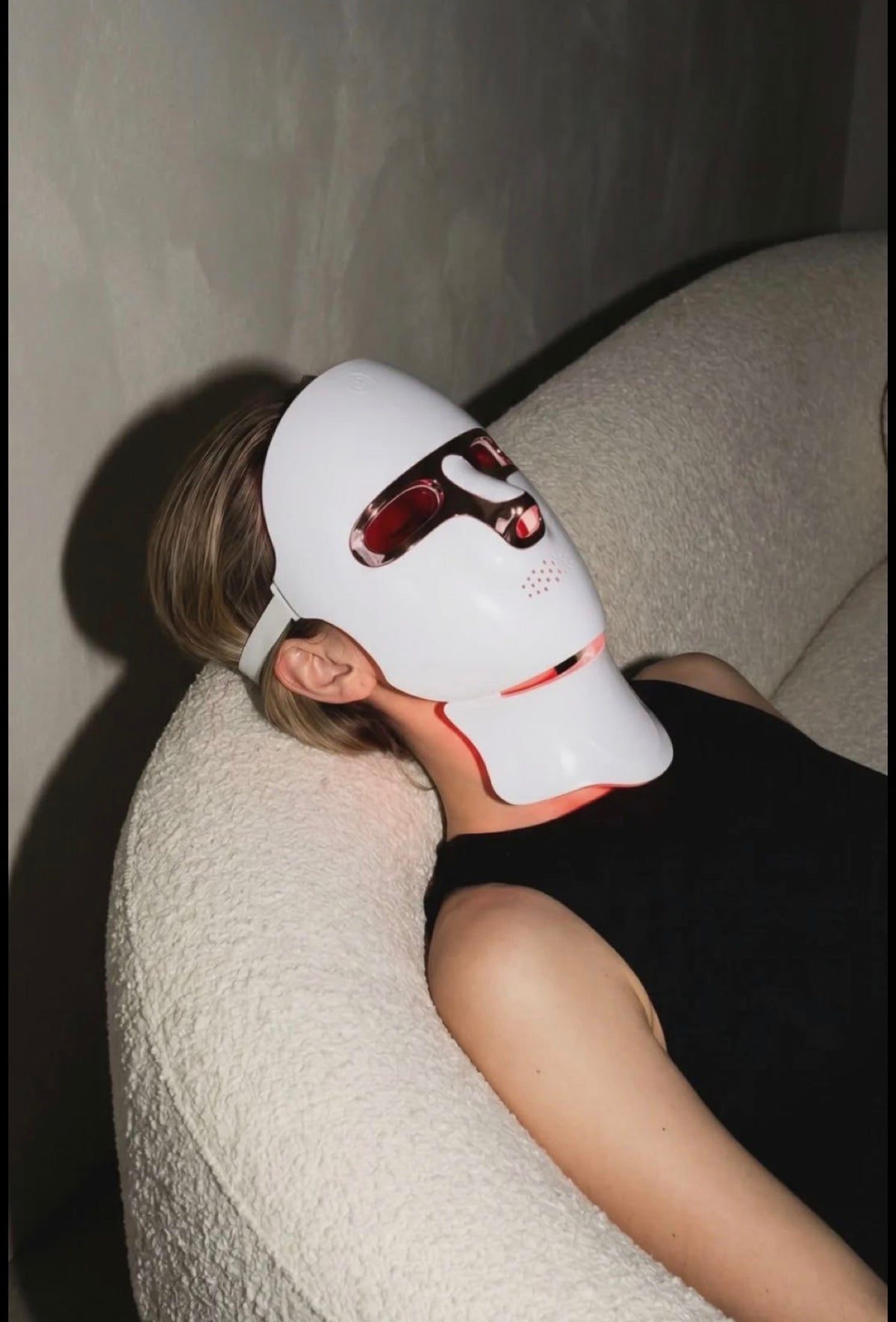 Roodlichttherapie masker – Gezicht & Nek