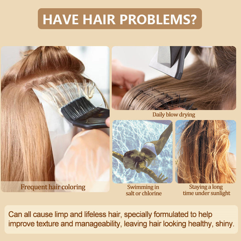 Anti-Shedding Haarmasker voor Frizz Control
