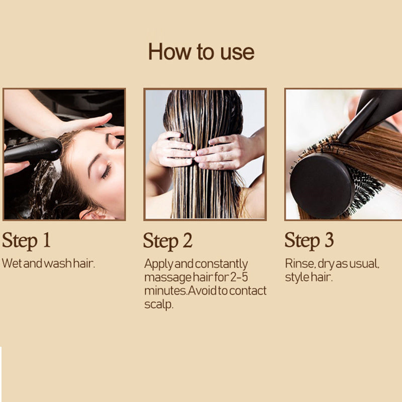Anti-Shedding Haarmasker voor Frizz Control