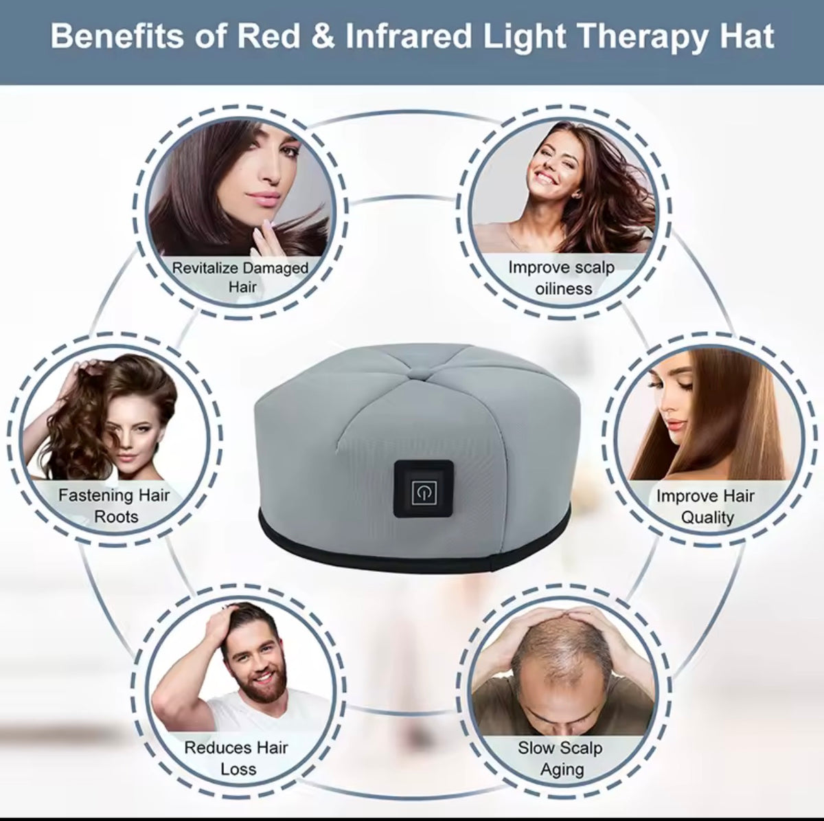 Roodlichttherapie Hoofdhuid & Haar