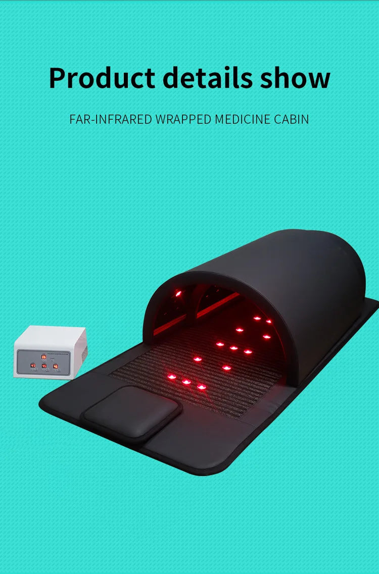 Infrared Sauna Dome — Detox & Red Light Therapie Thuis