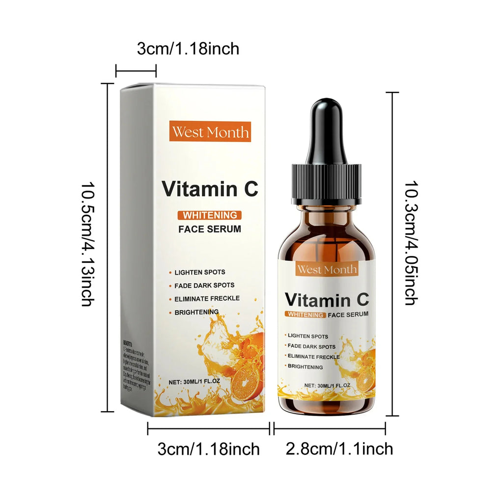 Vitamine C Whitening Serum — Vlekken Verwijderen, Brightening & Huidherstel