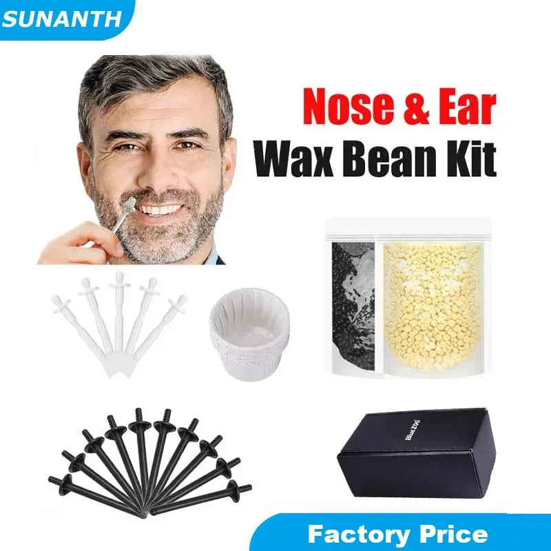 Neus & Oor Ontharing Wax Kit – Pijnloos & Snel