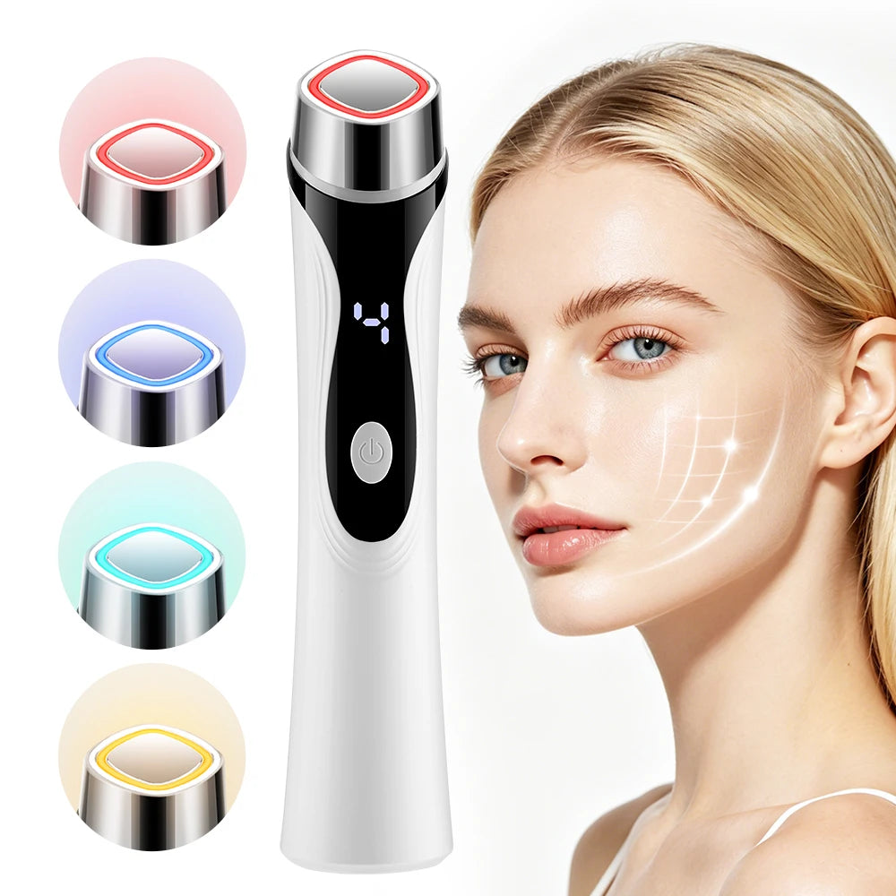 4-in-1 EMS Microcurrent Beauty Device – LED Lichttherapie & Lifting