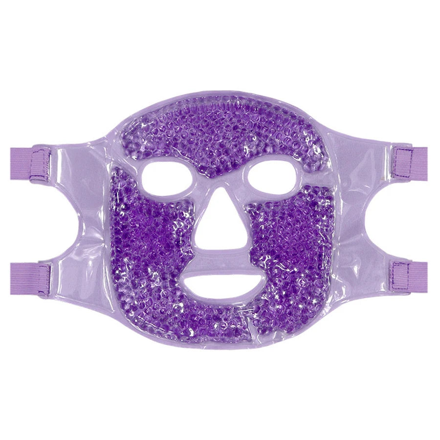 Gel Koelmasker voor Gezicht & Ogen — Warm & Koud Kompres voor Ontspanning & Verzorging