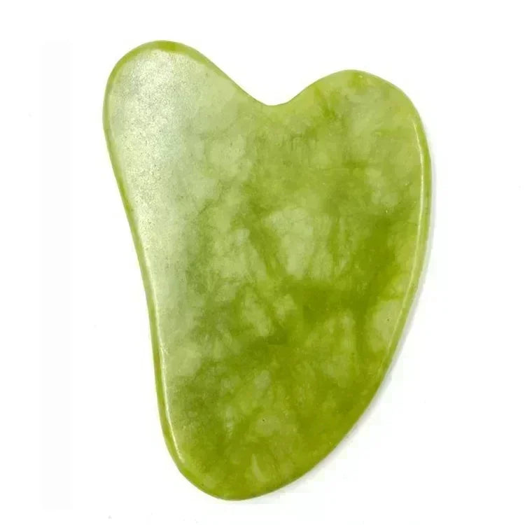 Natuurlijke Jade Roller & Gua Sha Set — Gezichtsmassage voor Lifting, Ontspanning & Stralende Huid