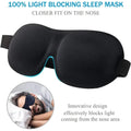 3D Slaapmasker Memory Foam — Lichtblokkerend voor Slaap & Reizen