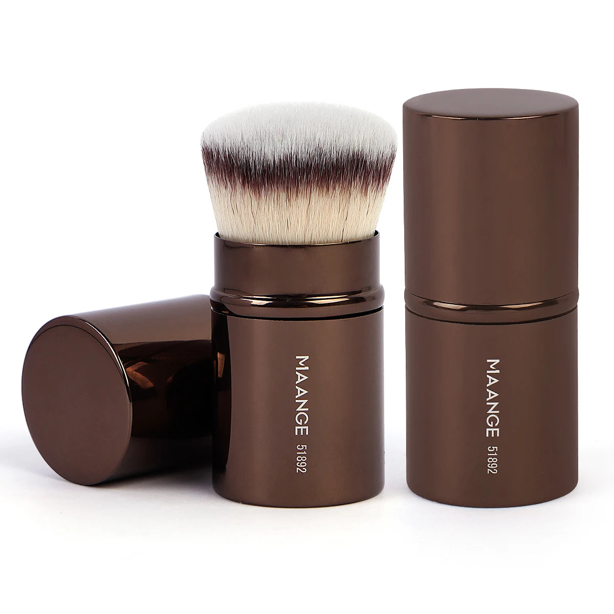 Maange Dubbelkops Make-up Kwast — Foundation, Poeder, Concealer & Blush