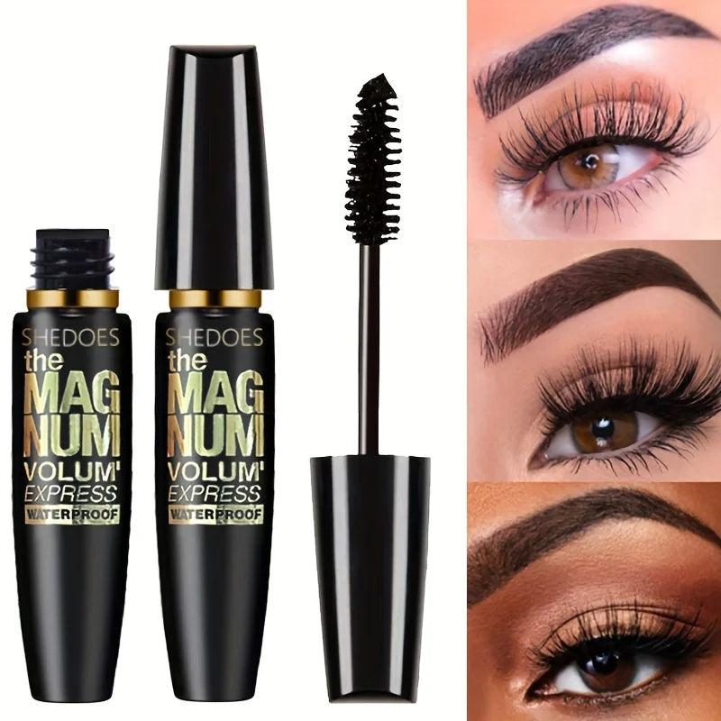4D Zwarte Mascara – Volume, Lengte & Krul voor Dramatische Wimpers