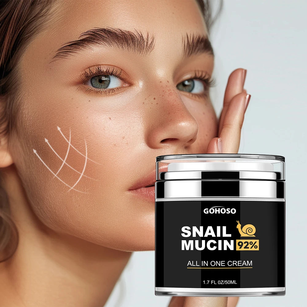 ENVISHA Slakkenmucus Gezichtscrème — Anti-Aging, Verstrakking & Hydratatie