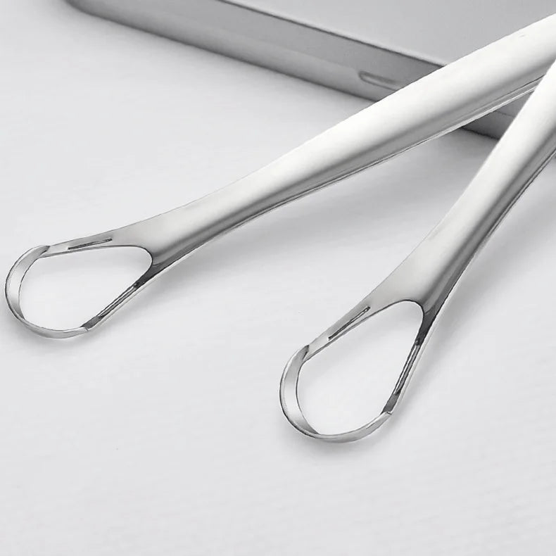 RVS Tongschraper — voor Frisse Adem & Mondhygiëne
