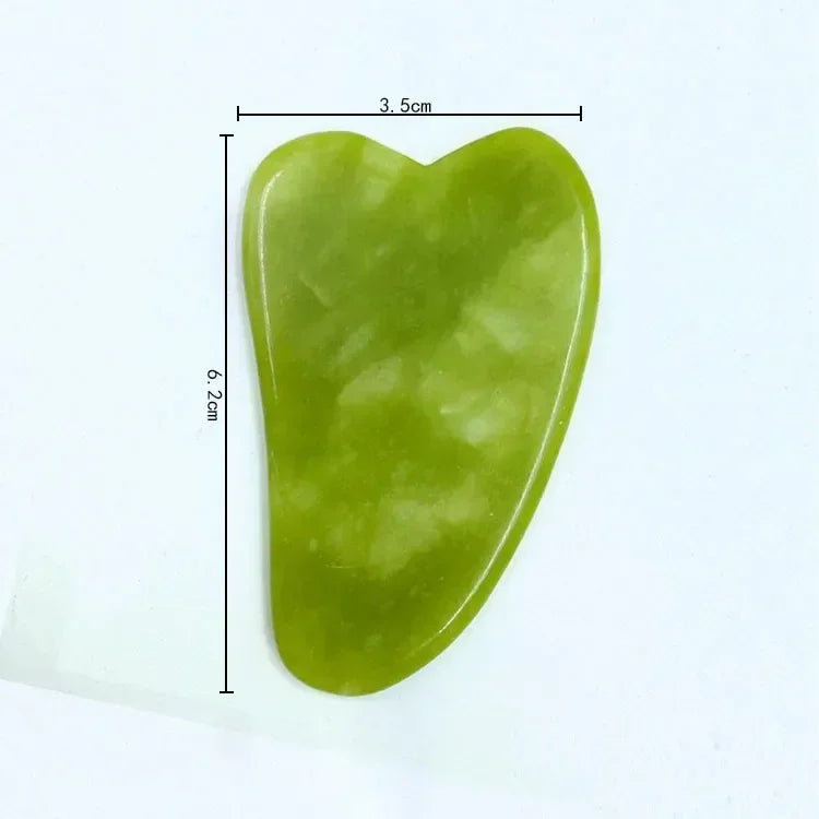 Natuurlijke Jade Roller & Gua Sha Set — Gezichtsmassage voor Lifting, Ontspanning & Stralende Huid