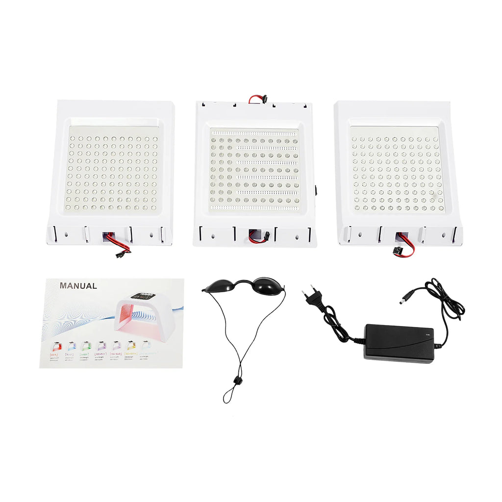 7-Kleuren PDT LED Gezichtsmasker – Professionele Photon Therapie