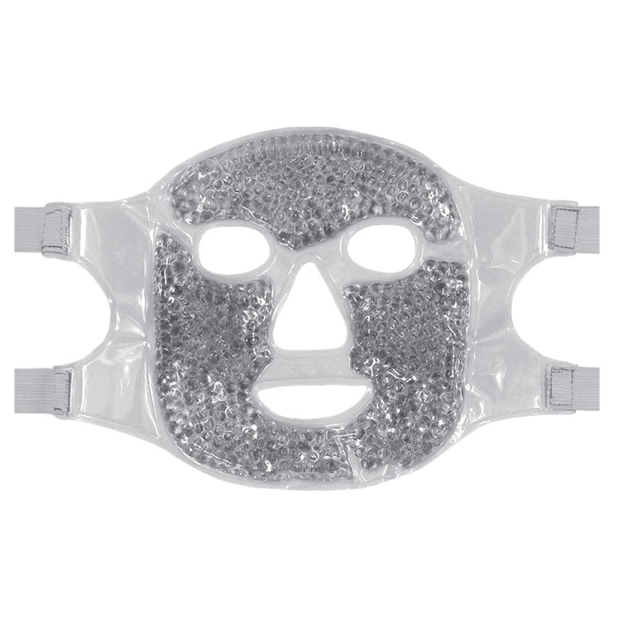 Gel Koelmasker voor Gezicht & Ogen — Warm & Koud Kompres voor Ontspanning & Verzorging