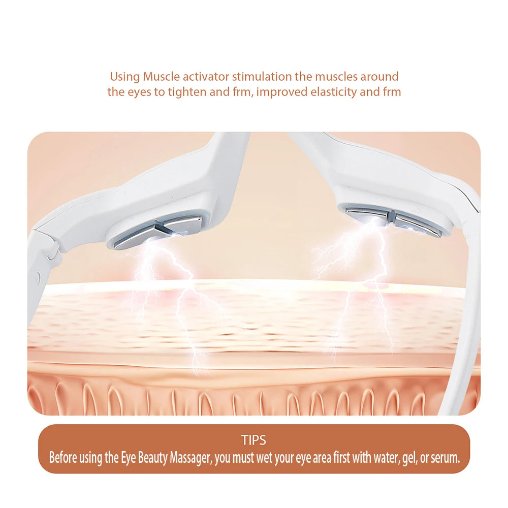 3D Oogmassager – Warmte, Vibratie & Acupressuur voor Ontspannen Ogen