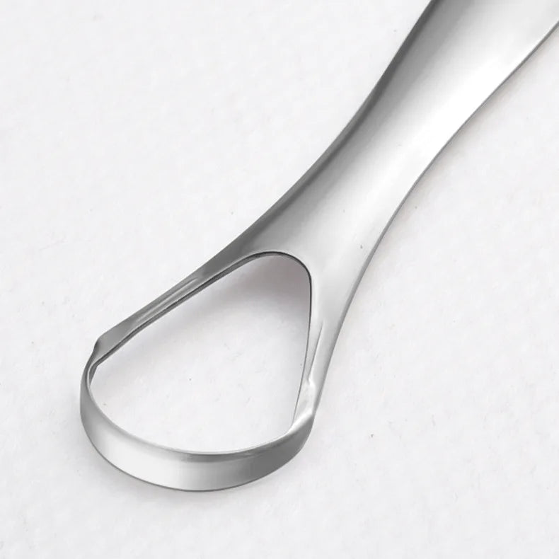 RVS Tongschraper — voor Frisse Adem & Mondhygiëne