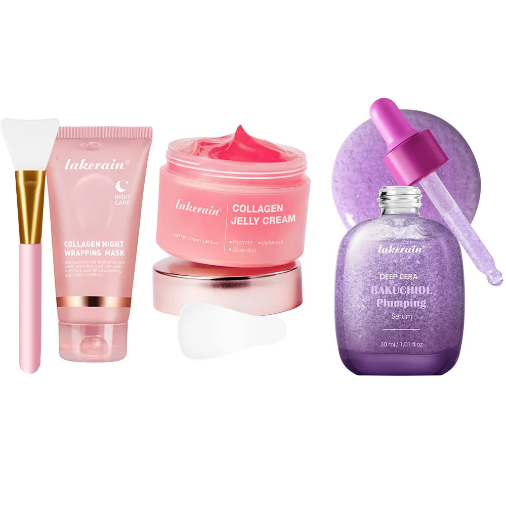 Collageen Jelly Crème Peel-Off Nachtmasker — Hydratatie & Verstrakking