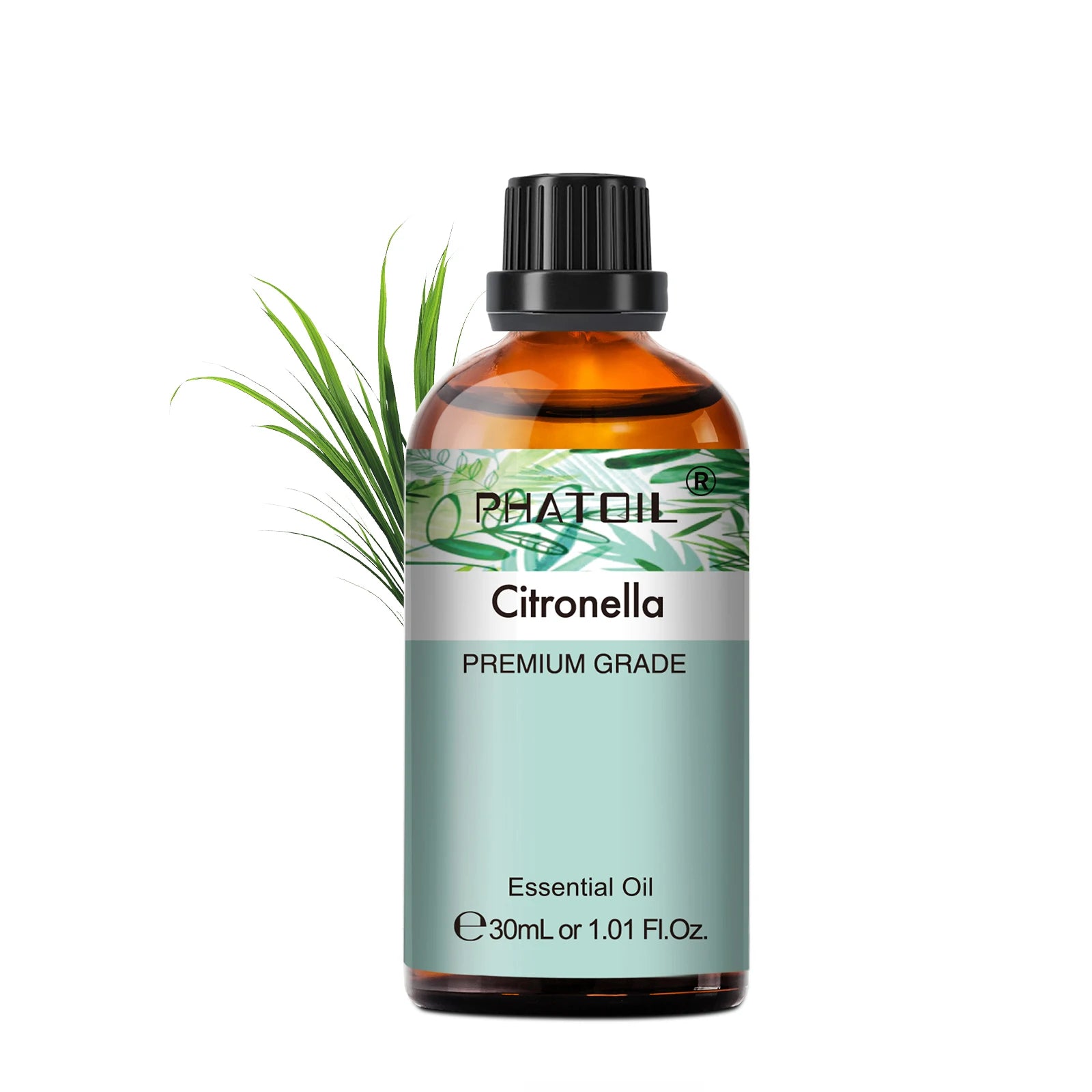 PHATOIL Essentiële Oliën Set 30ml – Lavendel, Citroen, Eucalyptus, Sandelhout & Bergamot voor Diffuser & DIY