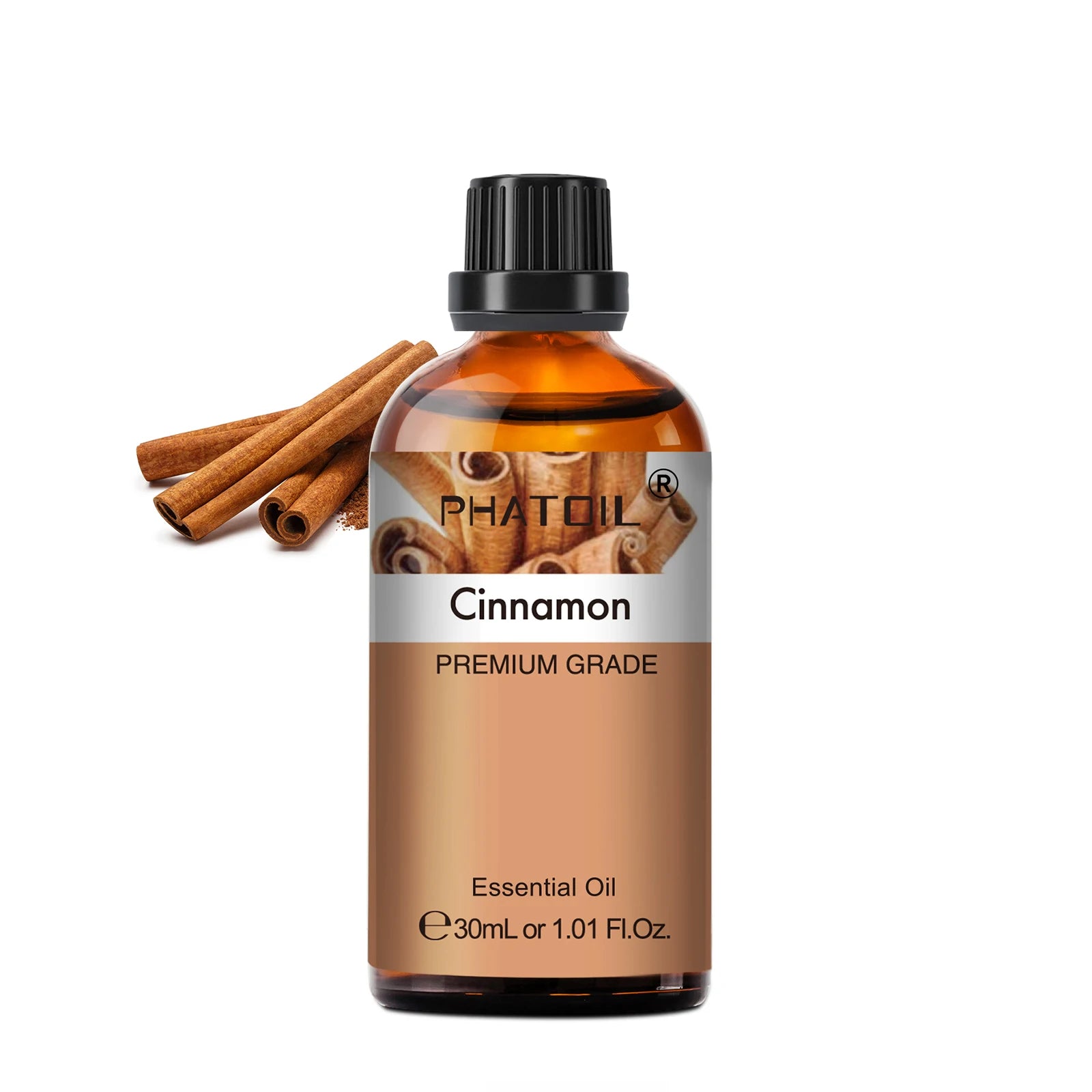 PHATOIL Essentiële Oliën Set 30ml – Lavendel, Citroen, Eucalyptus, Sandelhout & Bergamot voor Diffuser & DIY