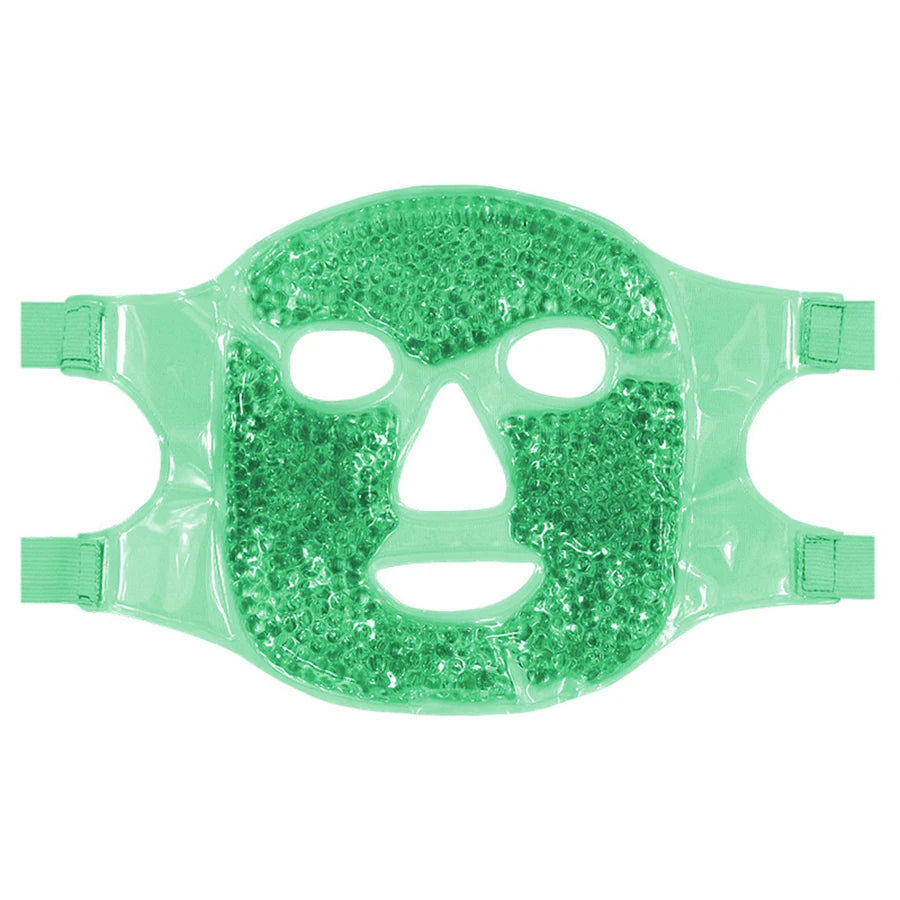 Gel Koelmasker voor Gezicht & Ogen — Warm & Koud Kompres voor Ontspanning & Verzorging