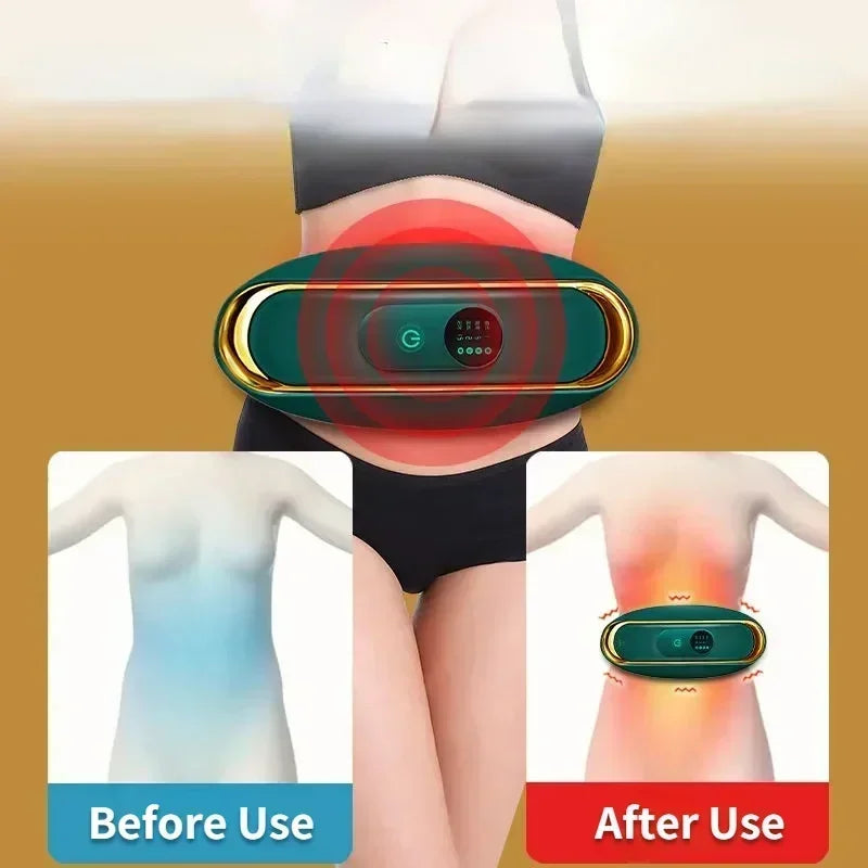 Slimming Machine Abdominal Massage Belt Anti-cellulite Massager Women Electric Belly Fat Burner for Body Massager Fat Removal Kenza Beauty Lab