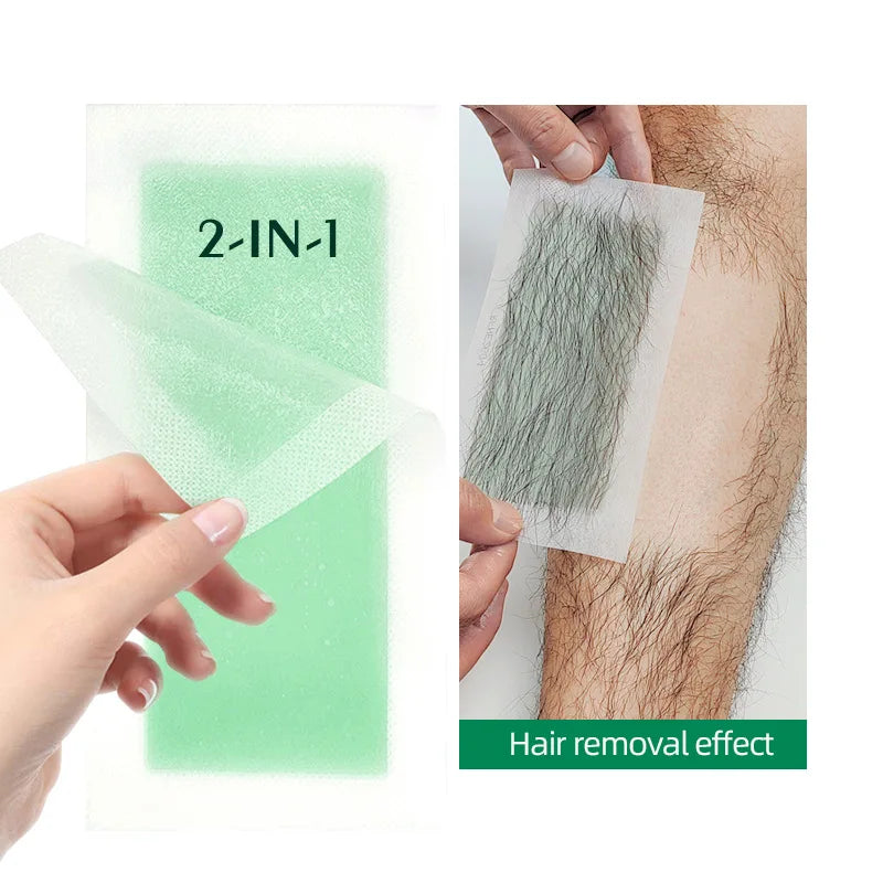 Ontharingsstrips voor Gezicht, Armen & Benen – Koud Wax Ontharing