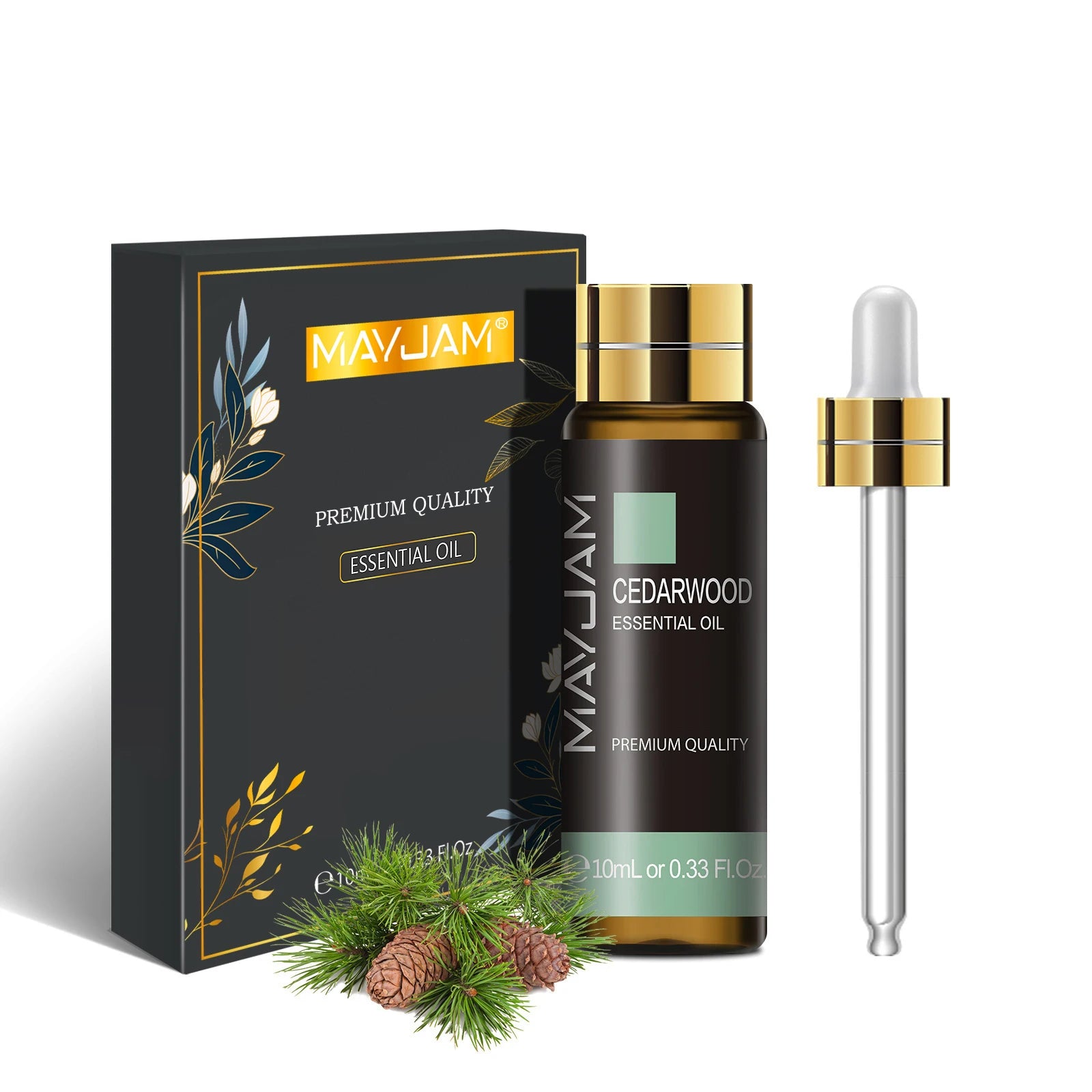 MAYJAM Essentiële Oliën 10ml – Puur Plantenextract voor Aromatherapie & DIY
