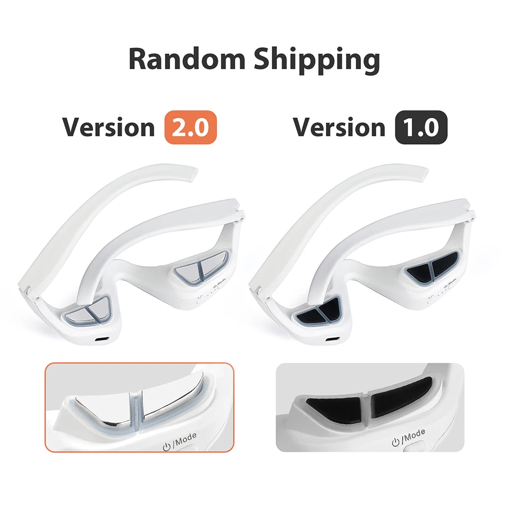 3D Oogmassager – Warmte, Vibratie & Acupressuur voor Ontspannen Ogen