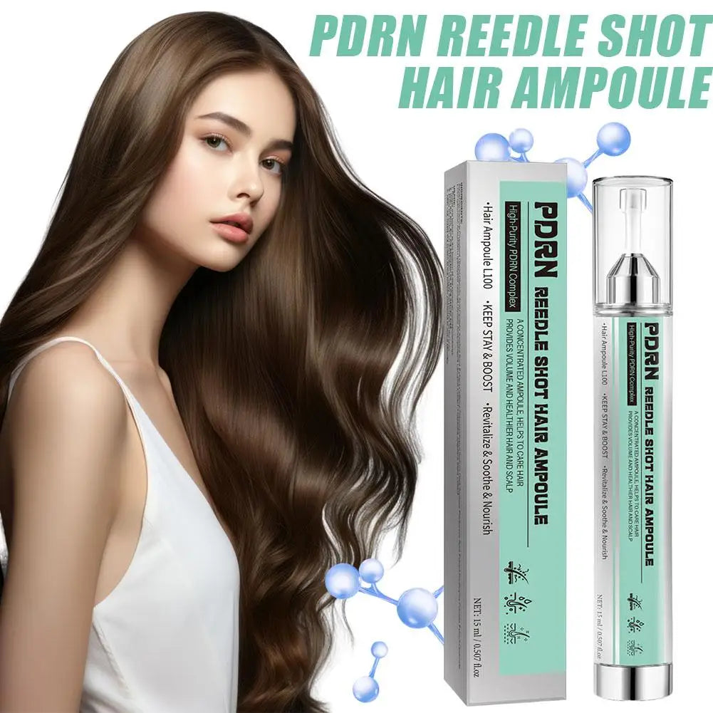 PDRN Haarampoule met Keratine & Biotine — Diepe Hydratatie & Haarherstel