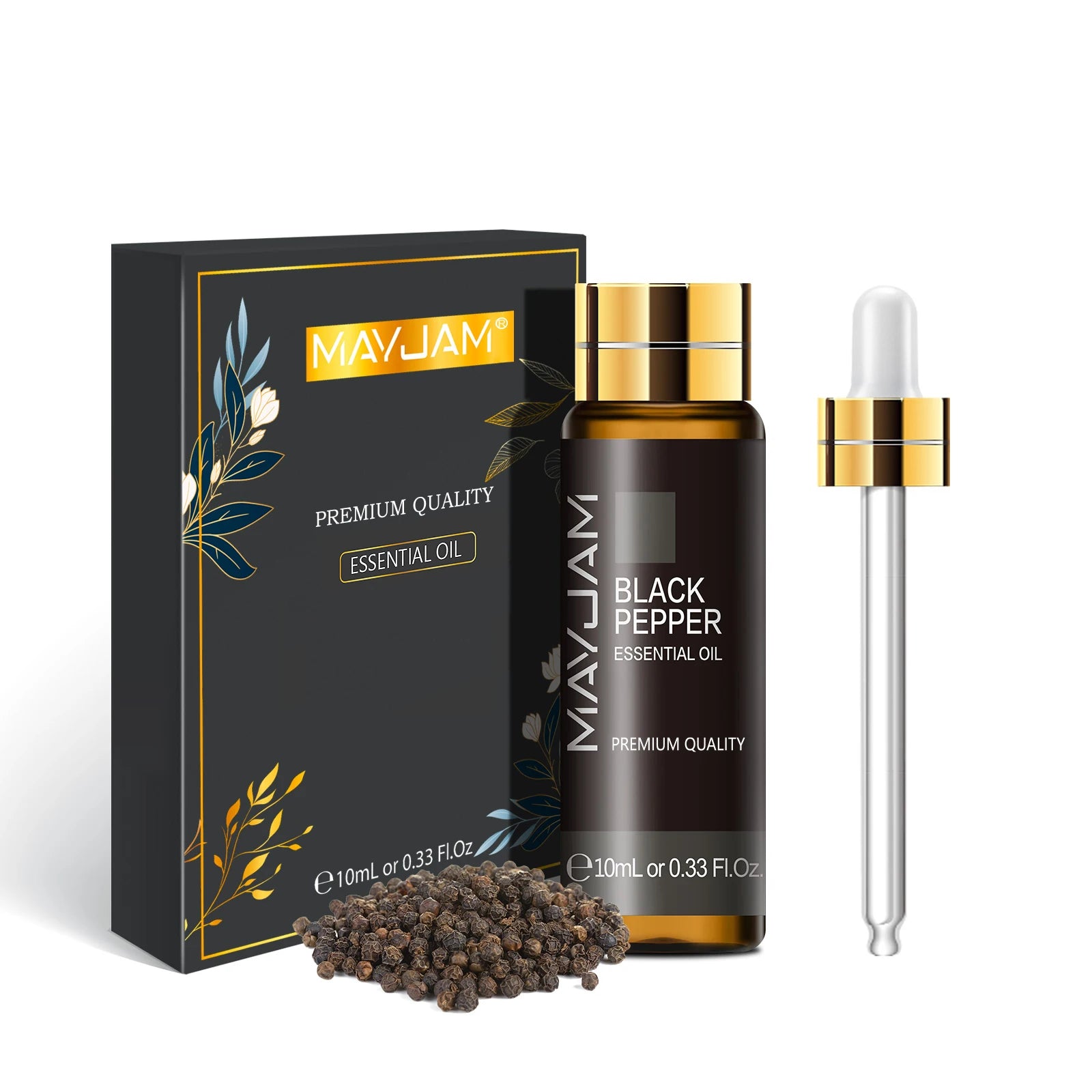 MAYJAM Essentiële Oliën 10ml – Puur Plantenextract voor Aromatherapie & DIY