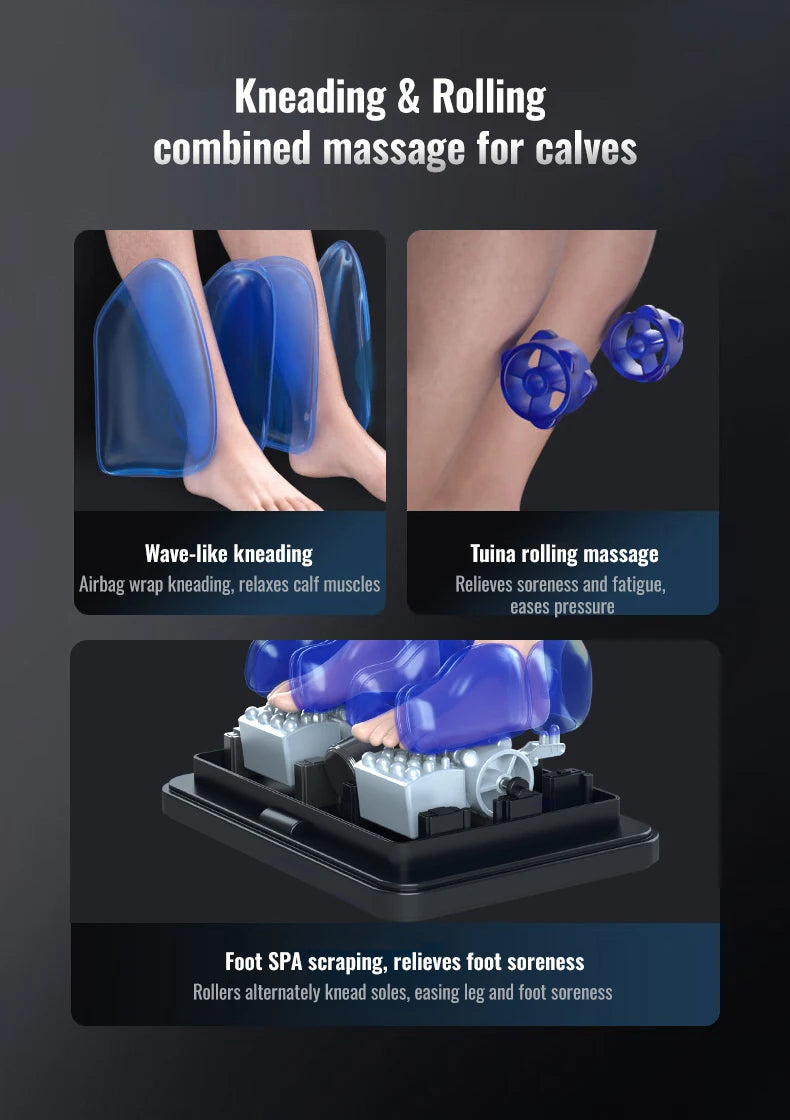 4D Massagestoel Zero Gravity — Spraakbediening, Verwarming, Bluetooth & Airbags