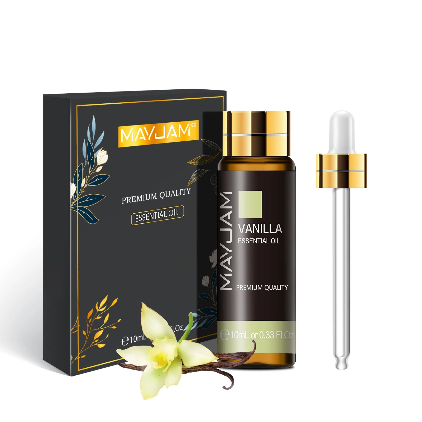 MAYJAM Essentiële Oliën 10ml – Puur Plantenextract voor Aromatherapie & DIY