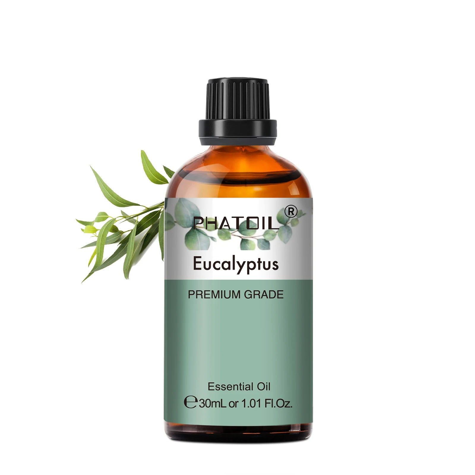 PHATOIL Essentiële Oliën Set 30ml – Lavendel, Citroen, Eucalyptus, Sandelhout & Bergamot voor Diffuser & DIY
