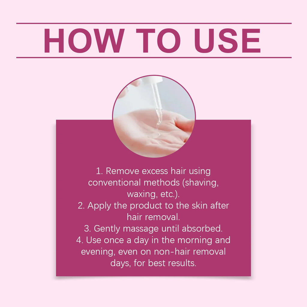 Haarontharing Olie — Anti-Haargroei & Diepe Hydratatie na Ontharing
