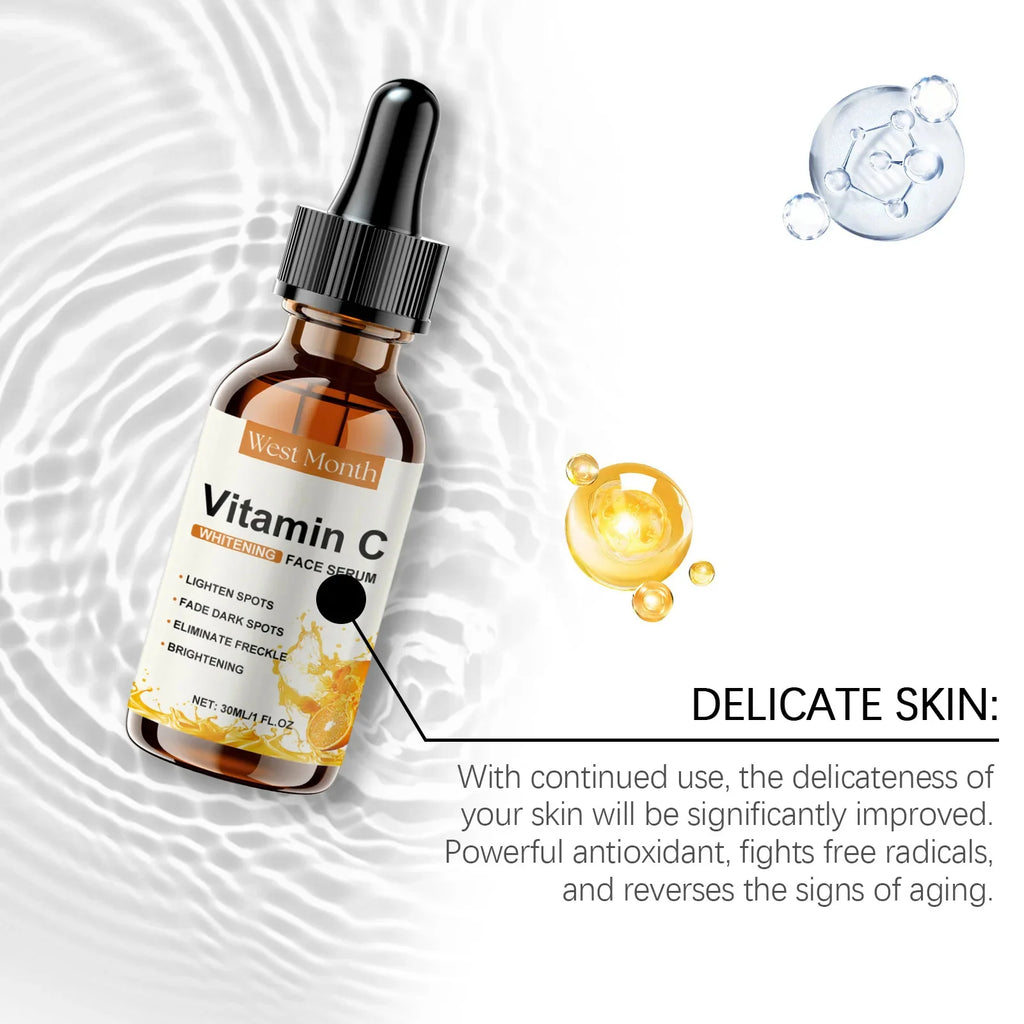 Vitamine C Whitening Serum — Vlekken Verwijderen, Brightening & Huidherstel