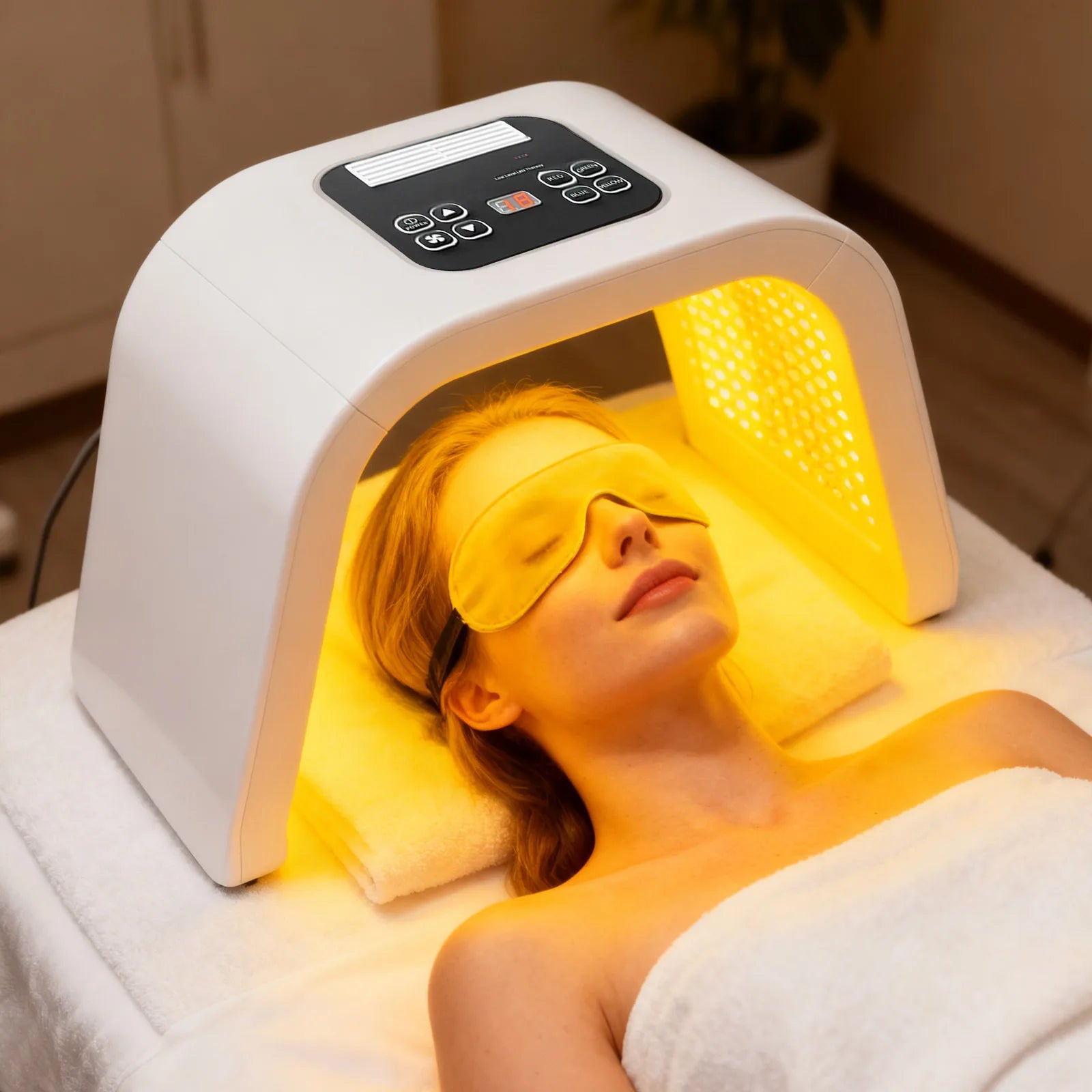 7-Kleuren PDT LED Gezichtsmasker – Professionele Photon Therapie