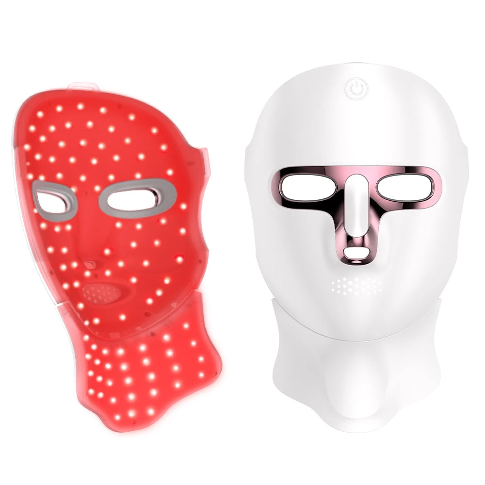 LED Gezichts- en Nekmasker — Photon Lichttherapie, Versteviging & Huidverjonging