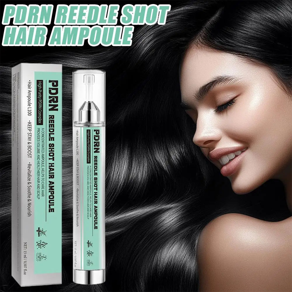 PDRN Haarampoule met Keratine & Biotine — Diepe Hydratatie & Haarherstel