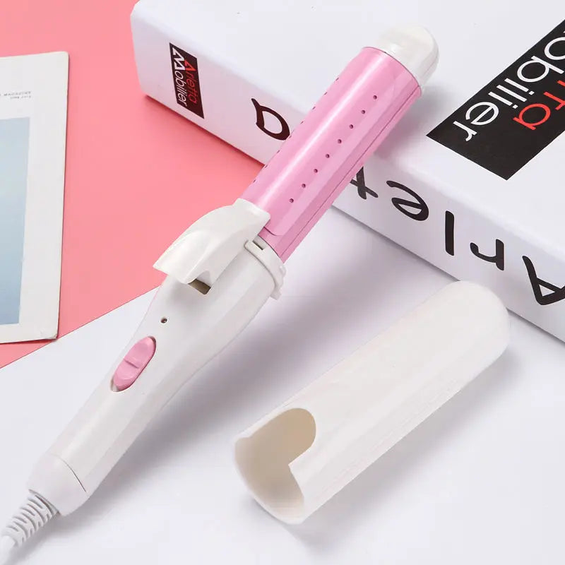 Professionele Haarkruller LCD Display close-up Kenza Beauty Lab