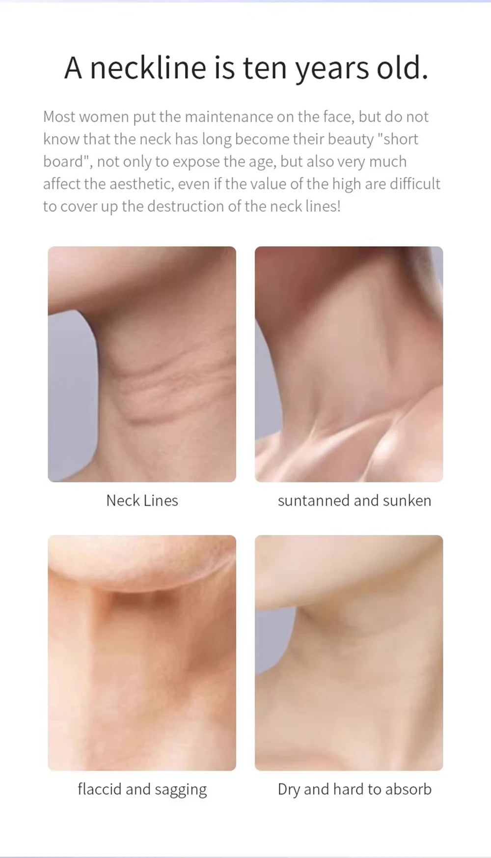 7-Kleuren Photon Nek LED Masker – Roodlicht Therapie, Anti-Aging & Huidverjonging