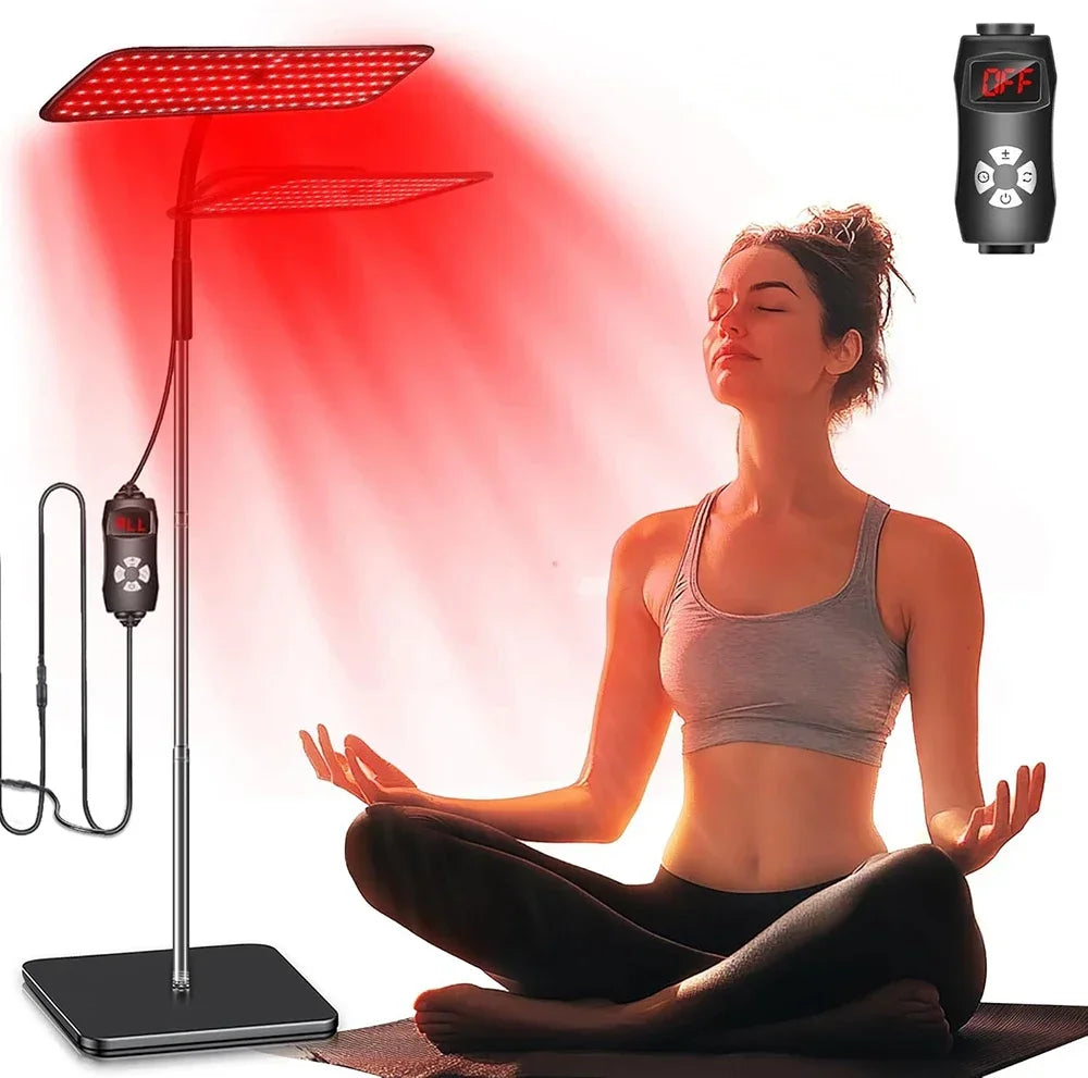 660nm & 850nm LED Roodlichttherapie Lamp – Huid & Spierherstel