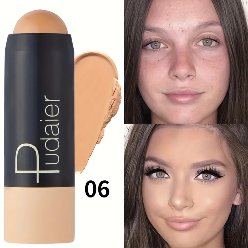 2-in-1 Foundation & Concealer Stick 10g – Langdurige Dekking voor een Vlekkeloze Huid