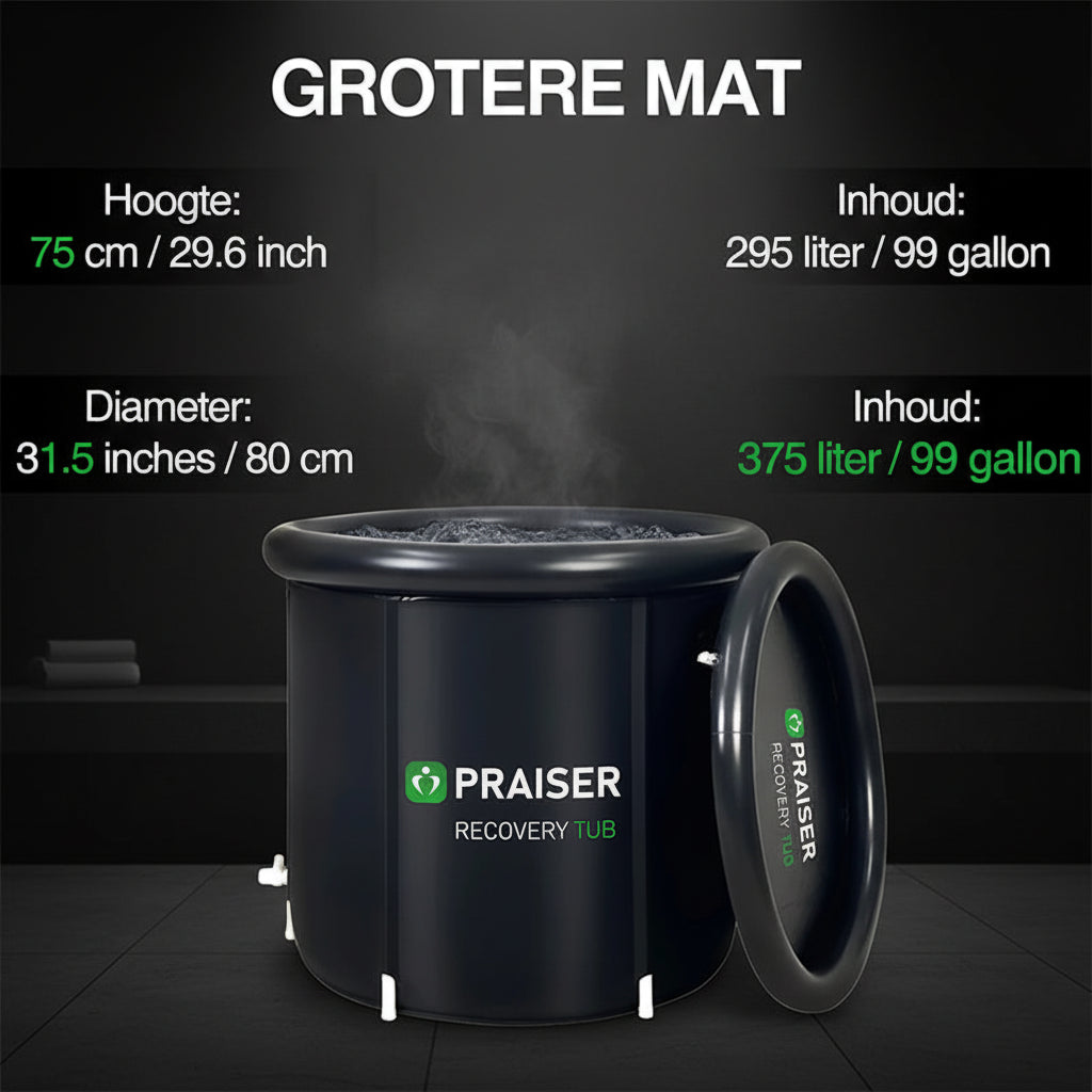 Opvouwbaar IJsbad & Warmwaterbad — productfoto