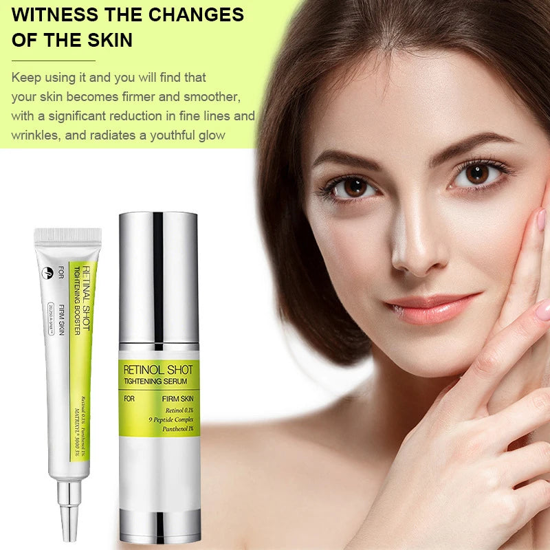 Retinol Crème Shot — Verstrakking & Poriënverkleining