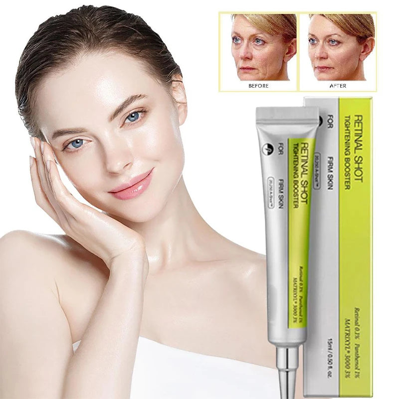 Retinol Crème Shot — Verstrakking & Poriënverkleining