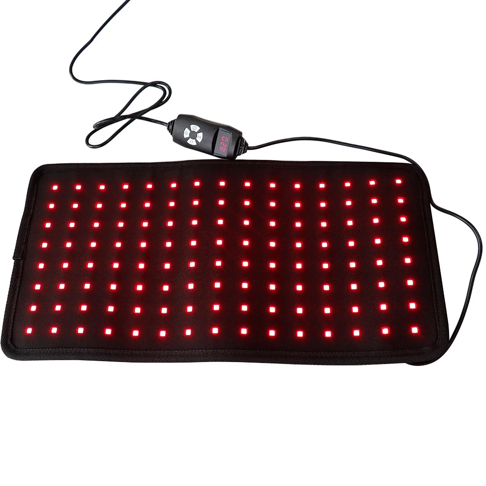 LED Rood & Infrarood Lichttherapie Riem — 120 LED's, 660nm & 850nm voor Rug & Lichaam