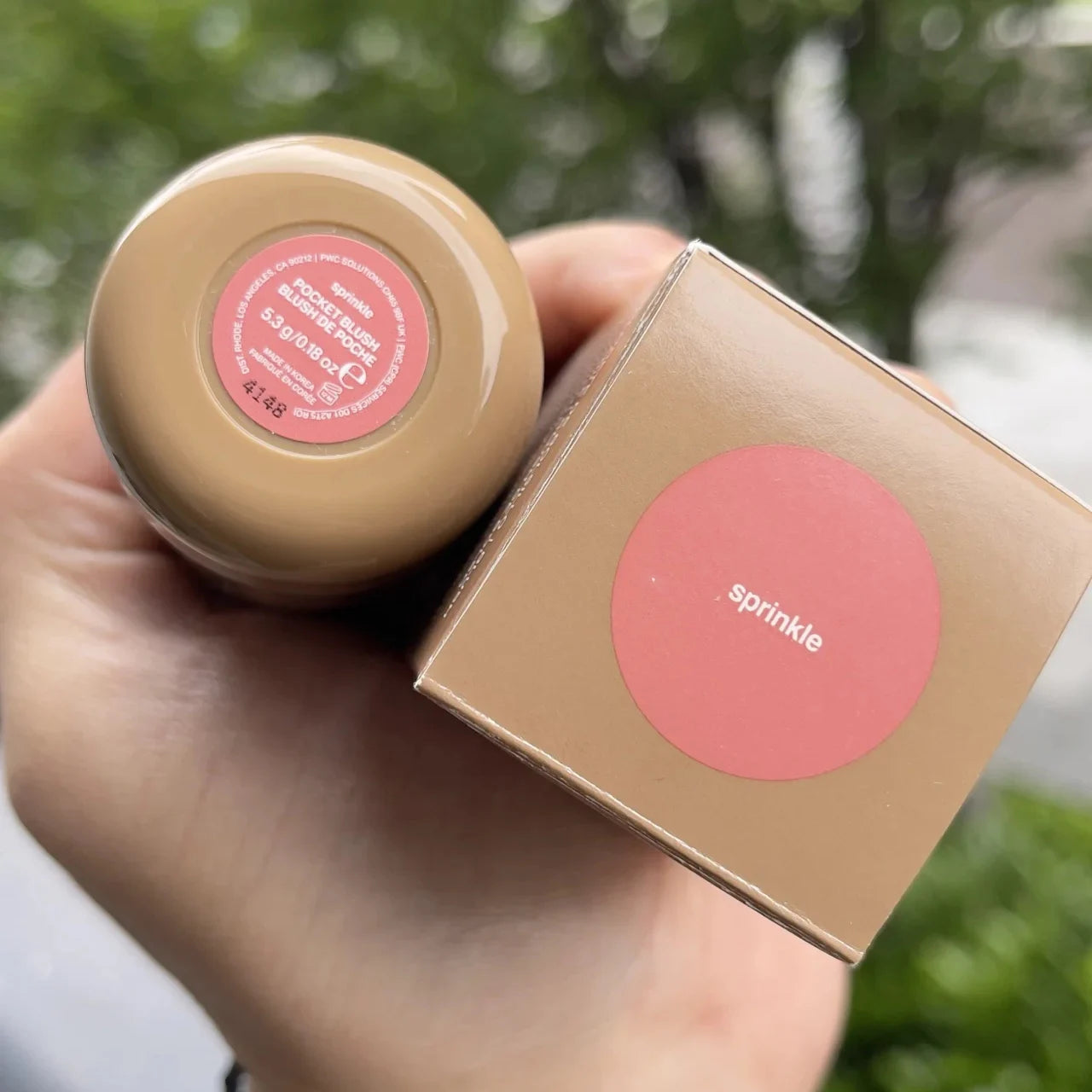 RHODE Pocket Blush Stick & Lip Gloss – Crème Blush & Hydraterende Lippenstift